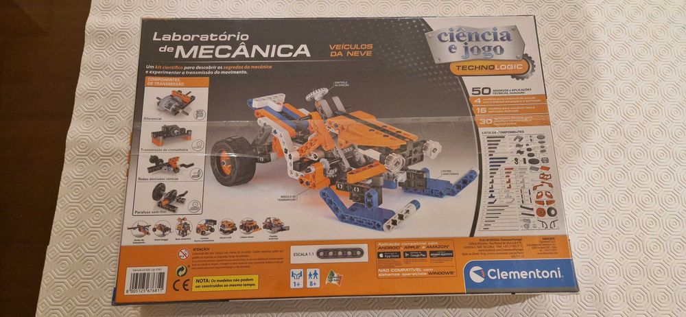 Jogo de construção - Laboratório de Mecânica - Veículos de Neve