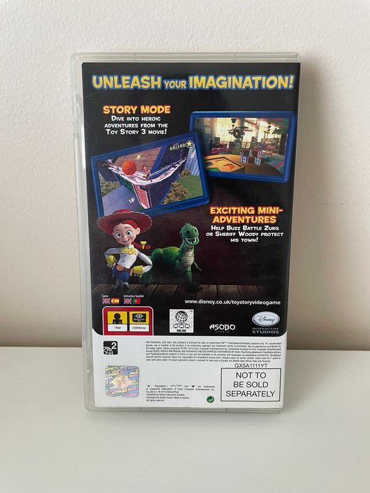 Toy Story 3 (PSP Essentials) - Testado e Completo!