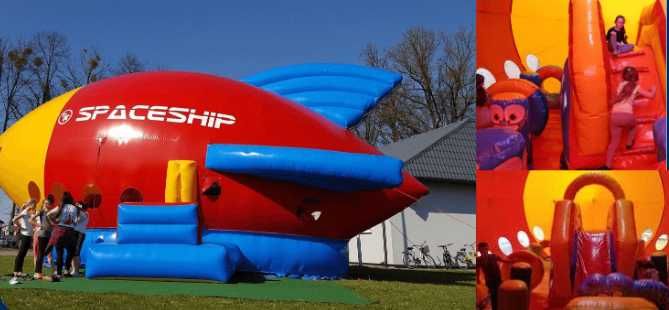 Ścianka wspinaczkowa, eurobungee, tyrolka, zamki dmuchane