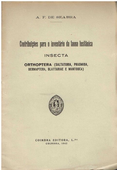 14456
	
Contribuições para o inventário da fauna lusitânica