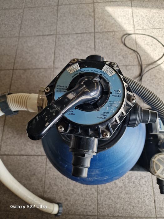 Sistema  de filtragem  para pechina em areia  dos grandes