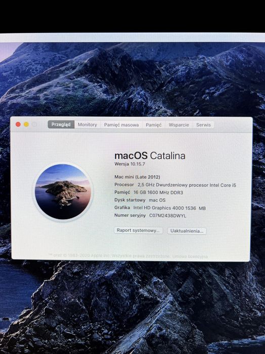 Mac mini i5, 16GB RAM, Intel HD4000 Iris