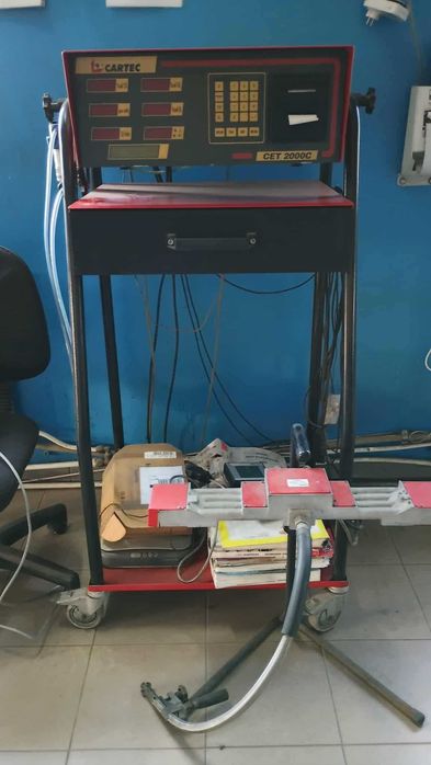 Analizator spalin z dymomierz CARTEC CET 2000 C = CE z legalizacją SKP