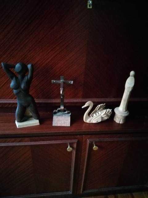Zastawa z porcelany,cukiernica i szklanki#