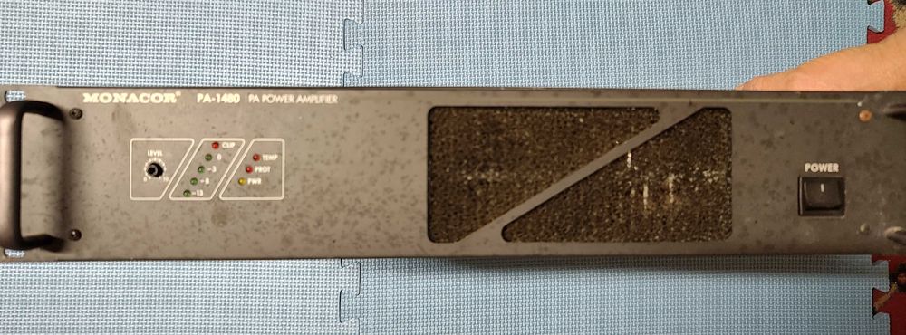 2x Monacor PA-1480, Wzmacniacz