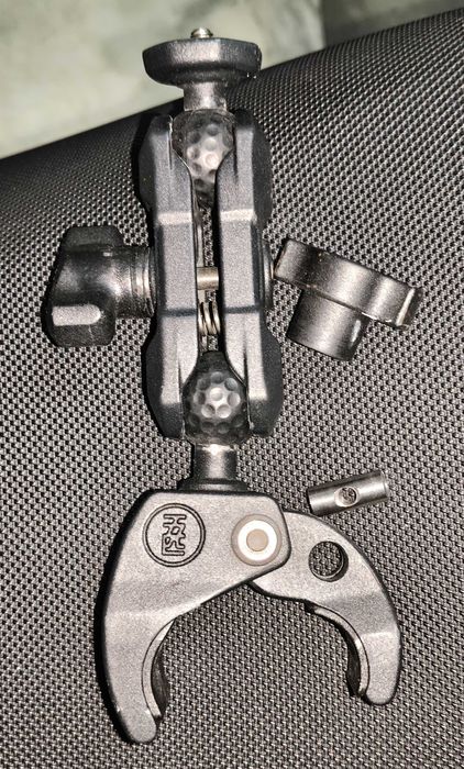 Insta360 motorcycle heavy duty clamp