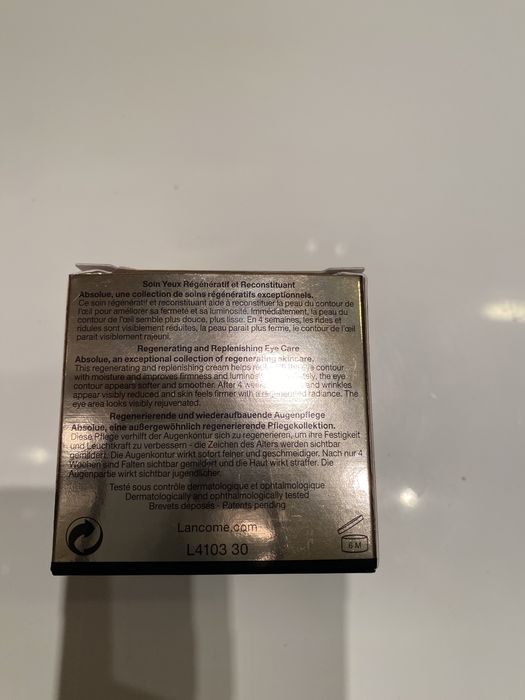 Lancome Absolute eye cream