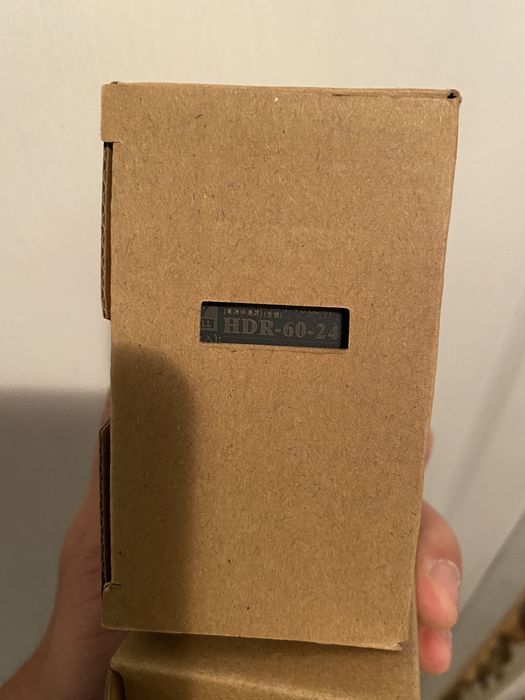 Блок живлення Mean Well HDR-60-24 На DIN-рейку 60 Вт 24V 2,5А (AC/DC