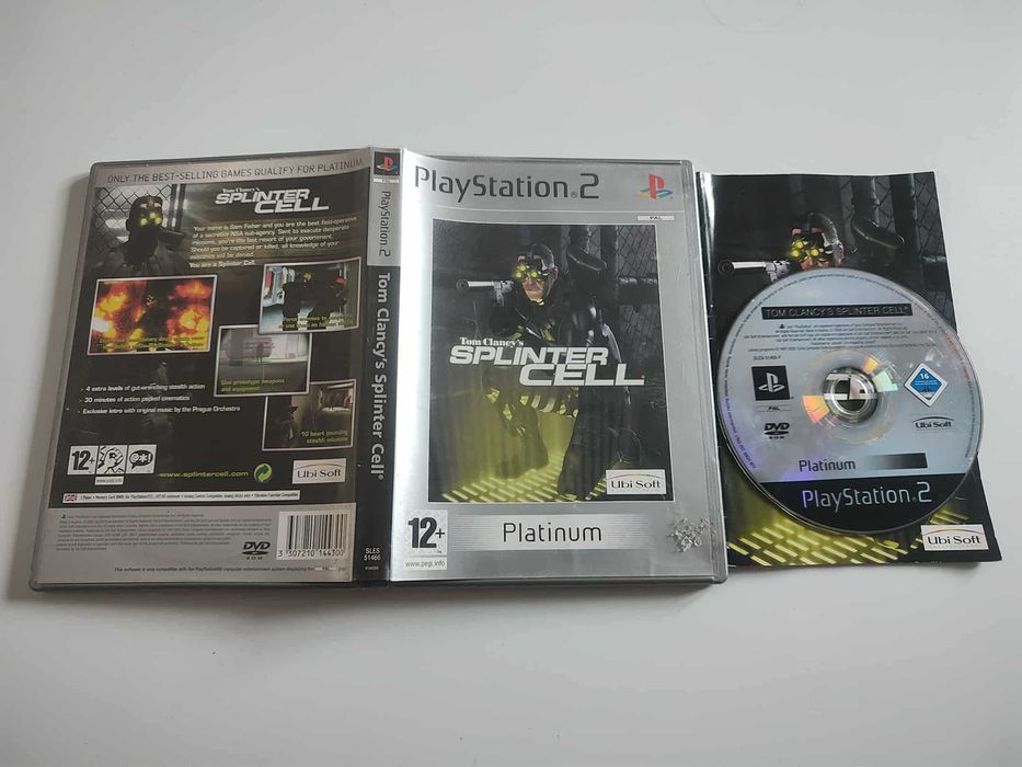 Gra PS2 PlayStation 2 Tom Clancy's Splinter Cell