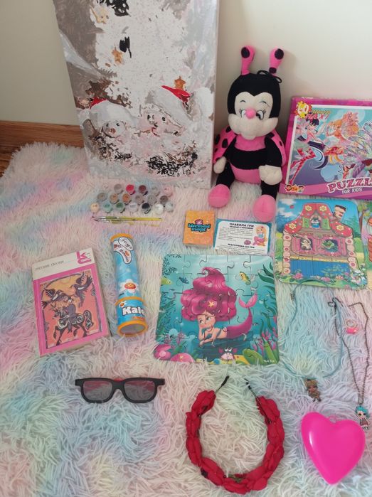Лот пакет іграшок для дівчинки
