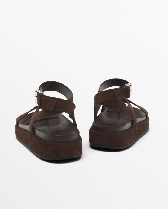 Сандалі, босоніжки з ремінцями Massimo Dutti, 40 розмір! НОВІ