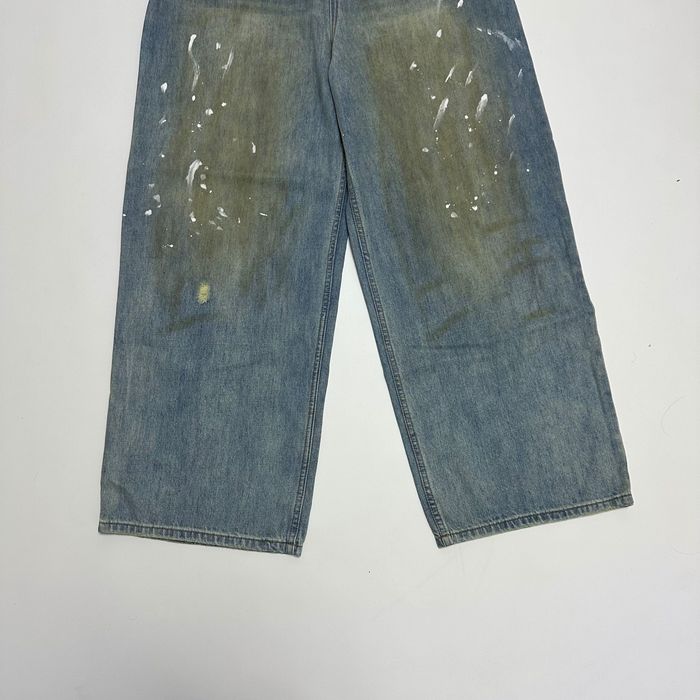 Baggy painted acne studios jeans широкі оверсайз джинси акне sk8 rap