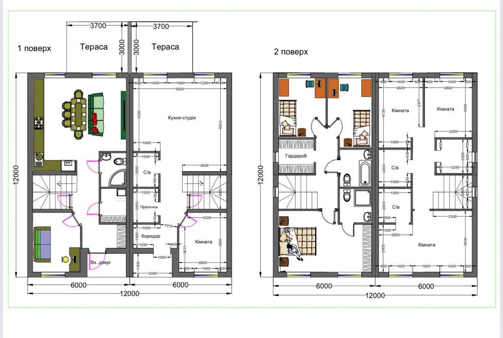 Новий Дуплекс 118 м², Ірпінь – Стоянка 2, ділянка 5 соток