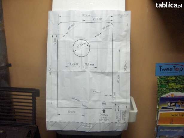 Grzejnik Gazowy EU 3T ELEGANCE - 2,8 KW