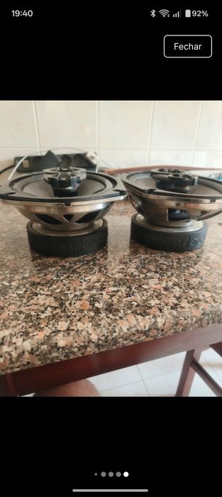Colunas oval para carro