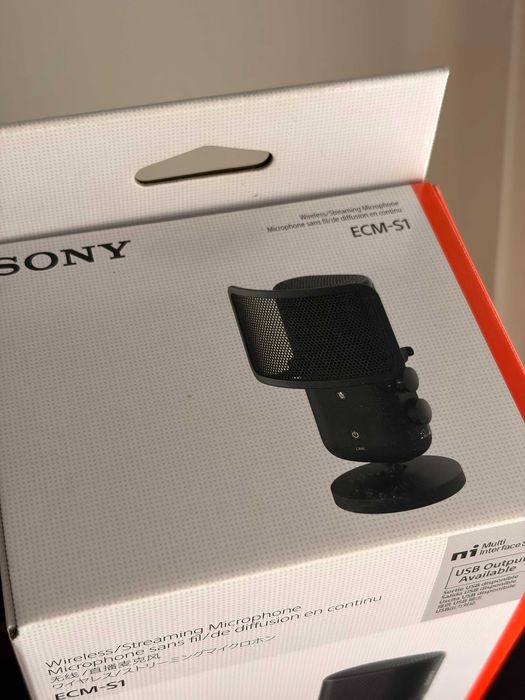 Sony ECM-S1 Wireless Microphone – New, Never Used64310017785859121