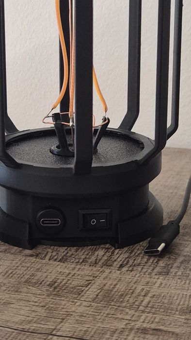 Nowoczesna lampa led edisona loft