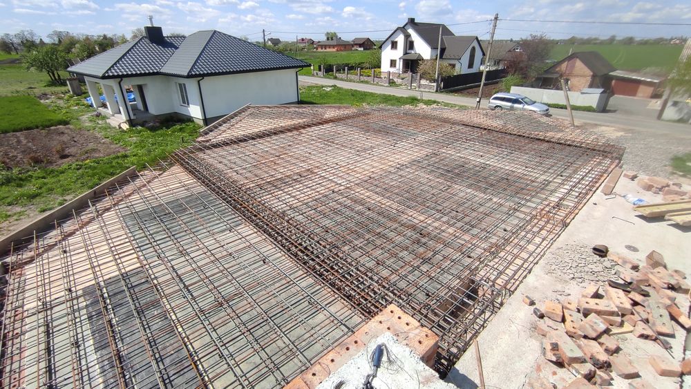 Монолітні перекриття, фундаменти, бетонні роботи