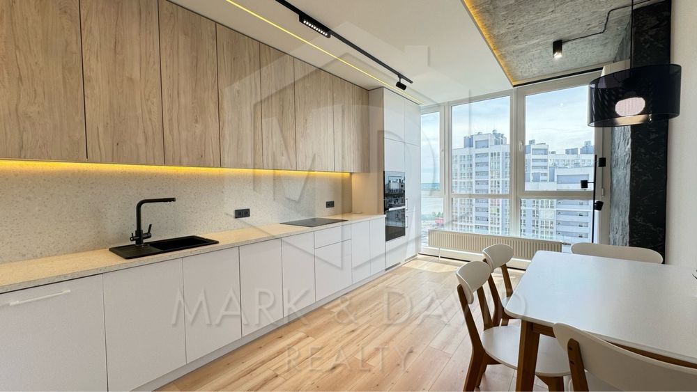 Позняки Харківський Дарницький дизайнерський ремонт ЖК Лебединий 45м2