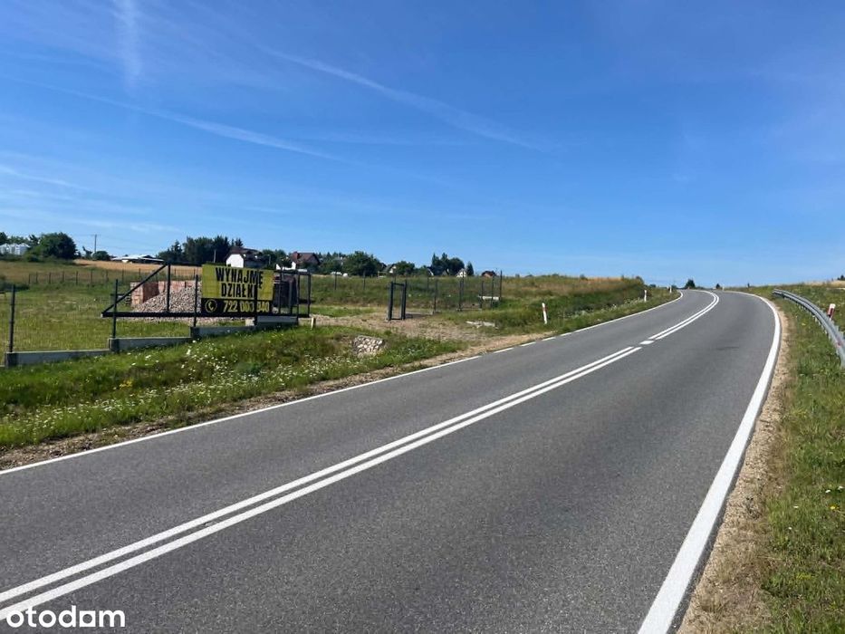 Działka 2200 m² przy DW794 | 20 km od Krakowa | TIR