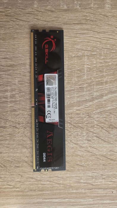 Pamięć RAM G.SKILL Aegis DDR4 8GB 3200MHz CL16 F4-3200C16D-16GIS
