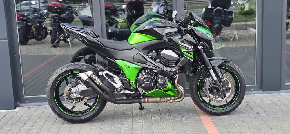 Kawasaki Z Kawasaki Z800 ABS 28582km Potwierdzone Wydech Ixil Cras Pady Gwarancja