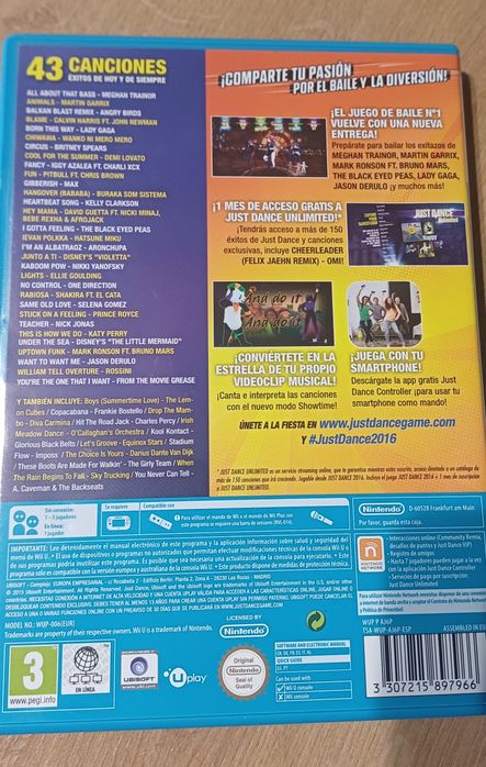 Just dance 2016 nintendo  nowa polecam