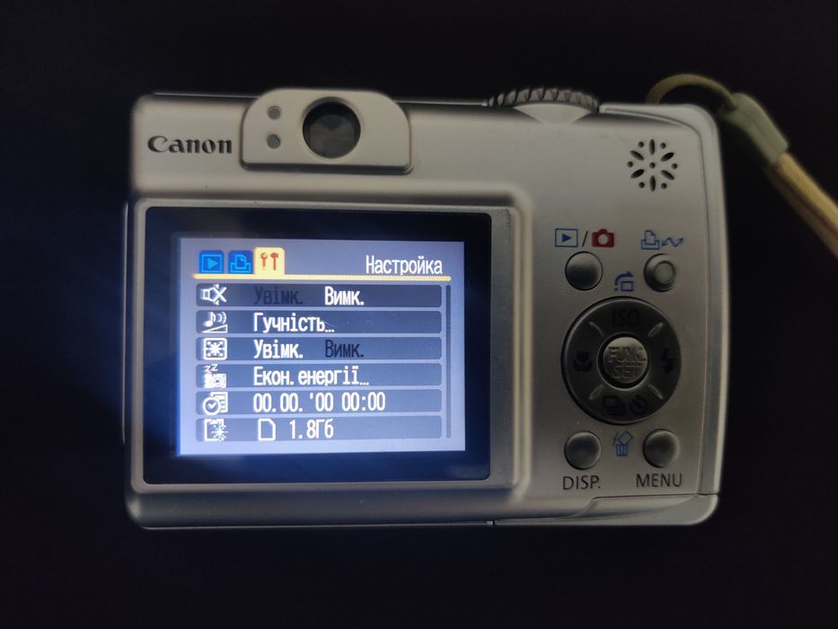 Canon PowerShot A 550 Silver Вінтажна Мильниця фотоапарат фотокамера