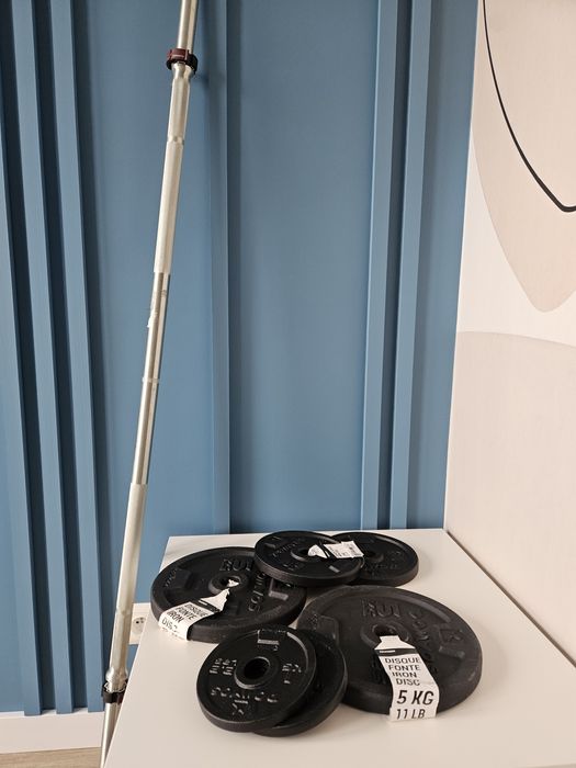 Zestaw obciążeń i gryf Nowe