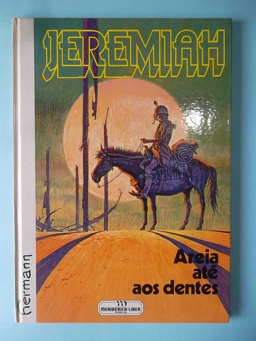 JEREMIAH por Hermann , 3 volumes Meribérica CAPA DURA impecáveis.
