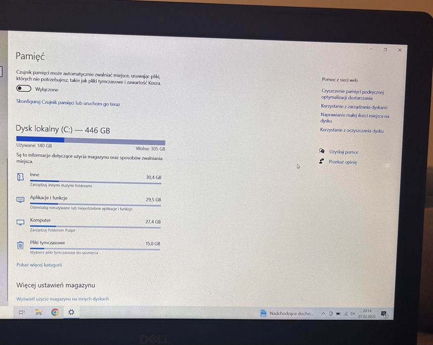 DELL Inspiron 5570 SSD 500GB 12 GB RAM