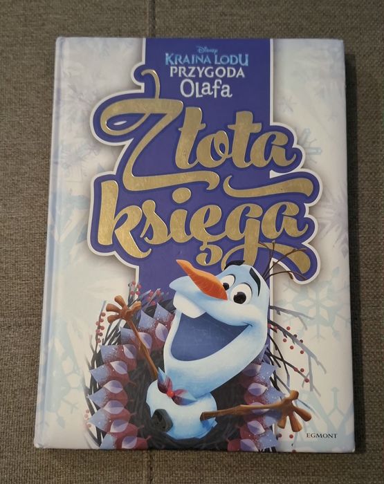 Książka dla dzieci z serii "Kraina lodu" Przygoda Olafa