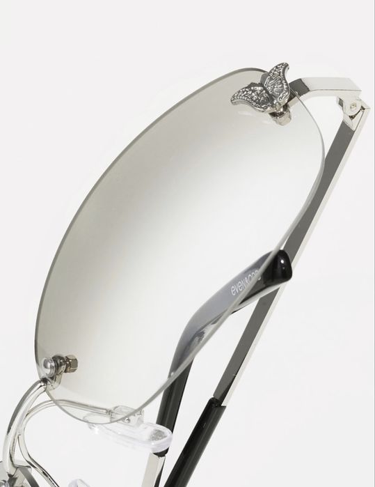 Жіночі прозорі окуляри іміджеві в стилі miu miu оправа прозрачные очки