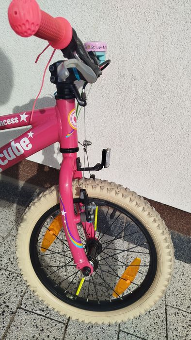 Rower Cube Princess dla dziewczynki 16"
