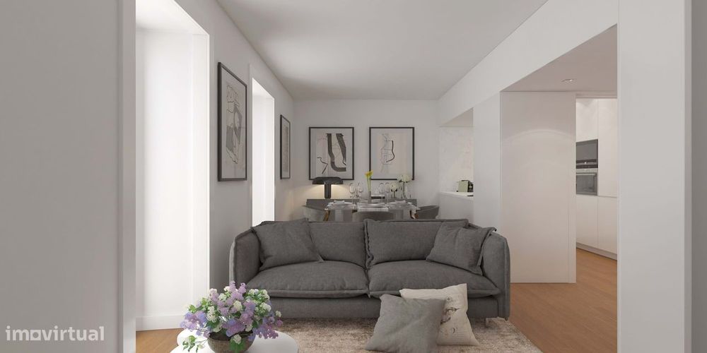 T2 Apartment for Sale on Rua Palmira in Lisbon.