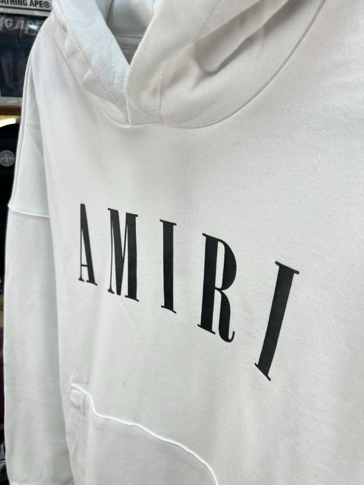 Худі Amiri White Logo