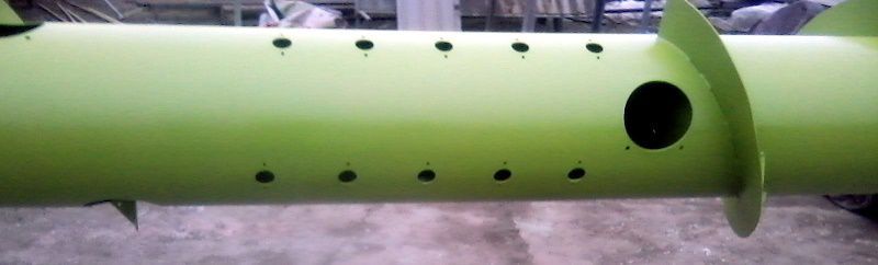 Bęben ślimak hed.767.015 767.020 Claas kpl 7,5 m Lexion, Mega