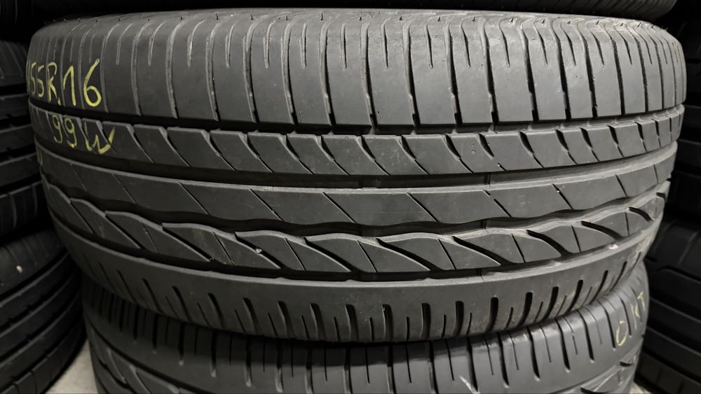 шини б.у літо 225/55 R16 - BRIDGESTONE - Turanza ER 300 склад шин