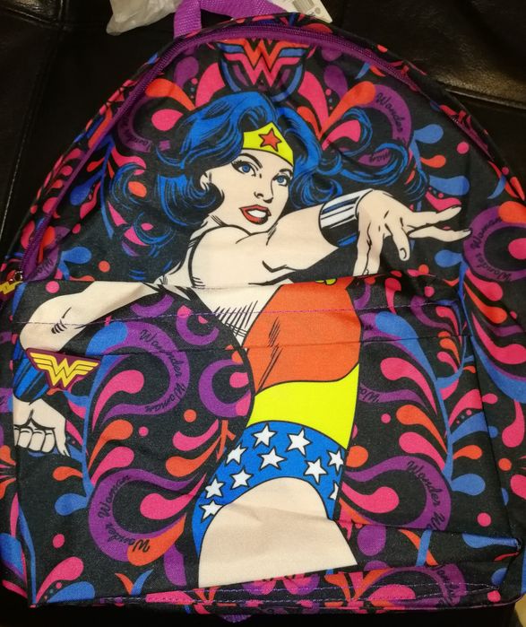 Mochila banda desenhada Wonder Women Nova coleção Justice League
