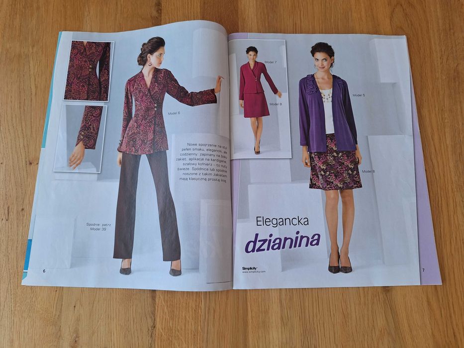 Anna Moda na szycie z 3/2013 - wykroje i opis szycia