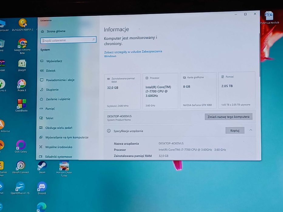 Komputer stacjonarny