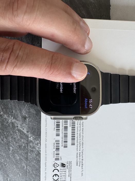 Apple watch ultra 2 titanium