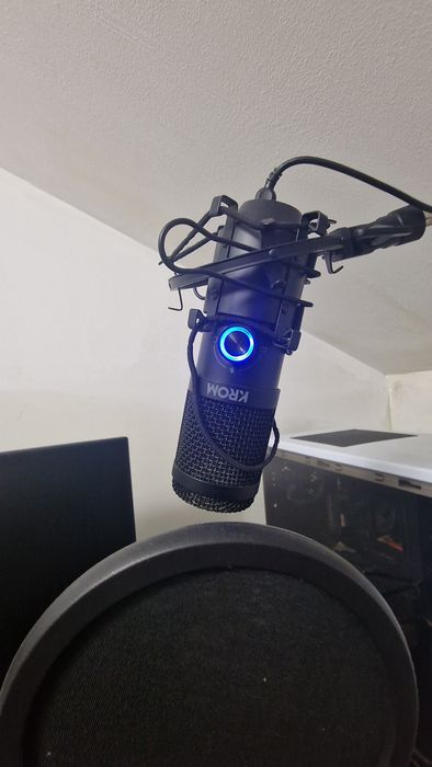 Microfone USB Krom Kapsulo
