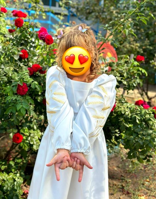 Костюм вишиванка вишите плаття колоски 134-140р