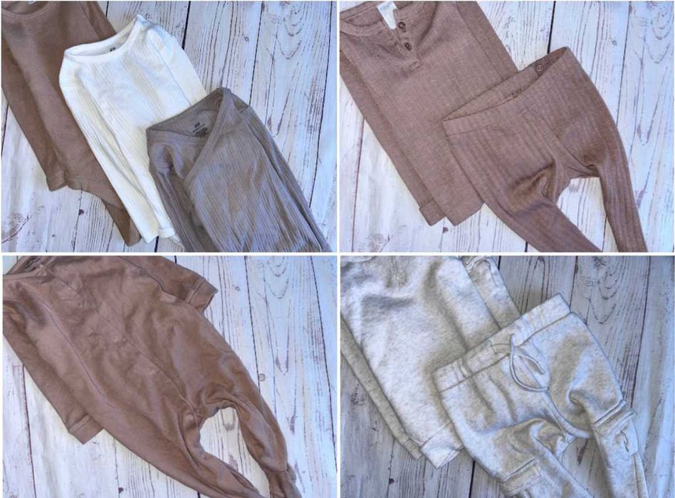 r.74-80 Mega Paka 60 szt zestaw ubranek dla chłopca next zara firmówki