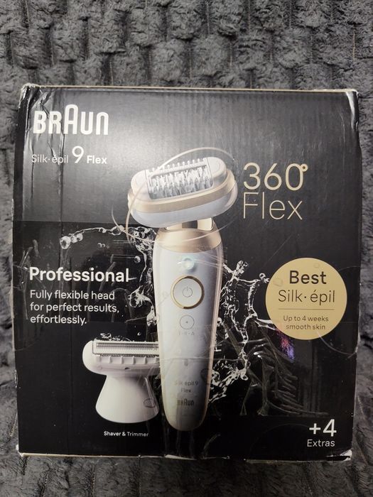 Braun Silk-épil 9 Flex 9-030 3D depilator damski z golarką i trymerem