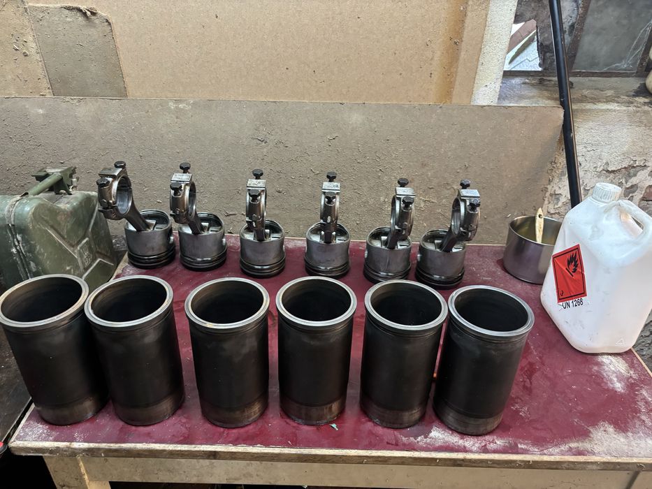 Renault 155.54 uszkodzony silnik