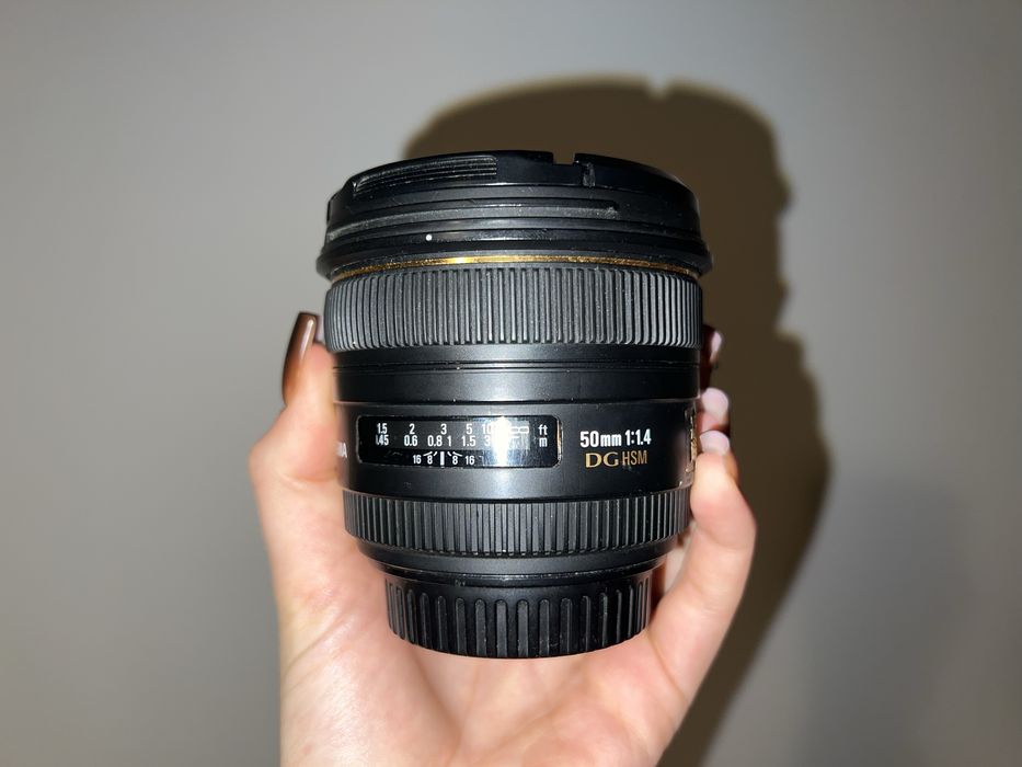 Obiektyw Canon Sigma 50 mm EX