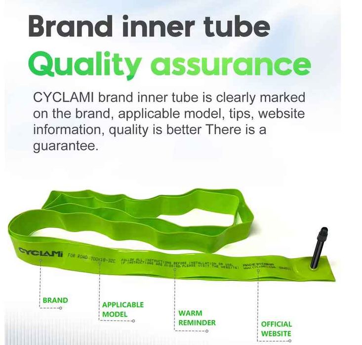 CYCLAMI Lekka Dętka 65g TPU Rozmiar 26x1,9 - 2.50  WENTYL Presta 45mm