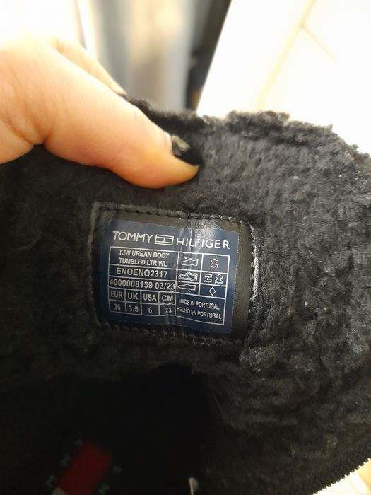 Ботинки кожа зима Tommy Jeans